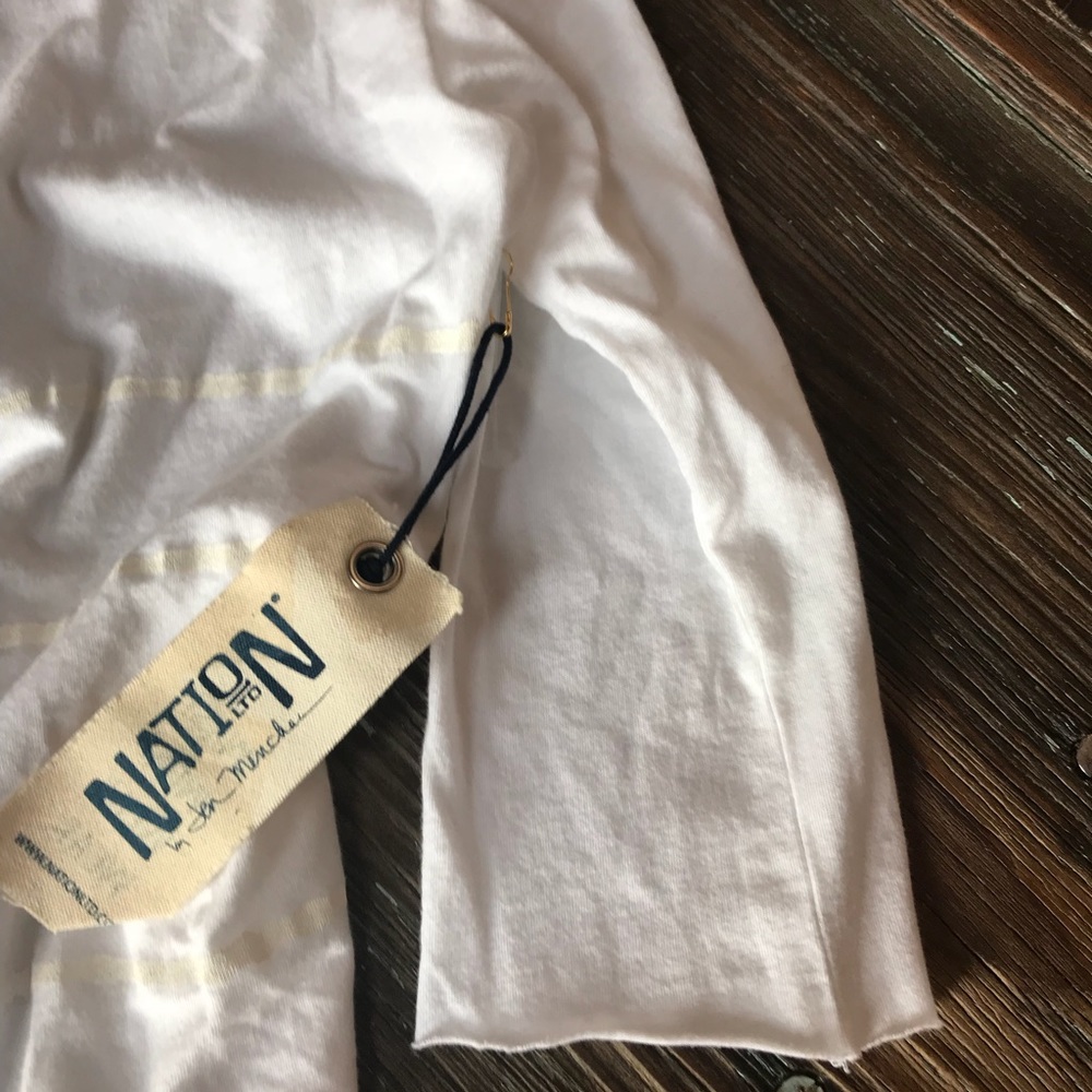 Nation LTD NWT white tee
